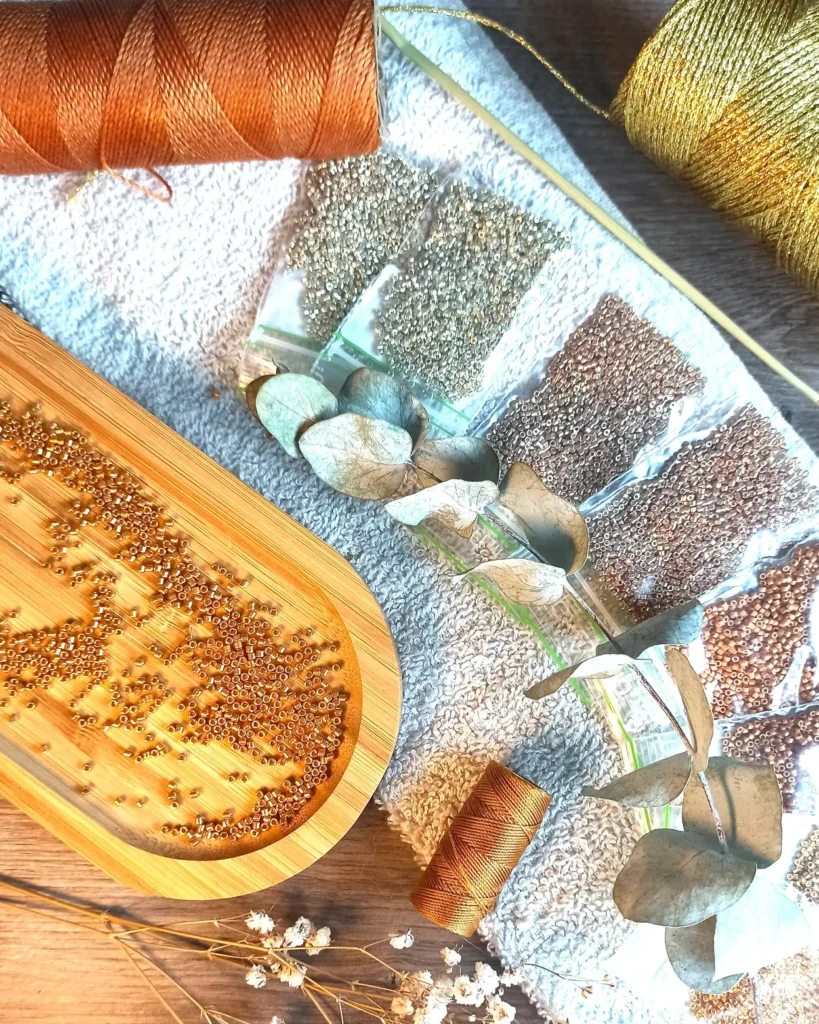 Matières éco responsables utilisées pour la création de bijoux faits main Valdyria